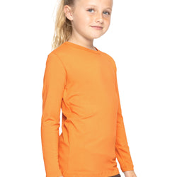 Youth Girls Oh So Soft Long Sleeve Crew Neck Top