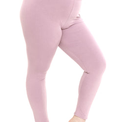 Women's Plus Size Full Length Cotton Leggings