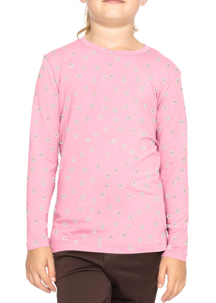 Youth Girl's Oh So Soft Long Sleeve Crew Neck Top Prints