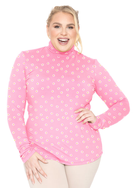 Women's Plus Size and Regular Long Sleeve Turtleneck