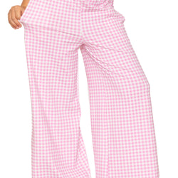 Girl's Cotton Wide Leg Pants | Pull-On Style with Pockets | Soft Stretch, Everyday Wear