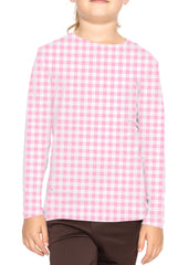Youth Girl's Oh So Soft Long Sleeve Crew Neck Top Prints More Colors
