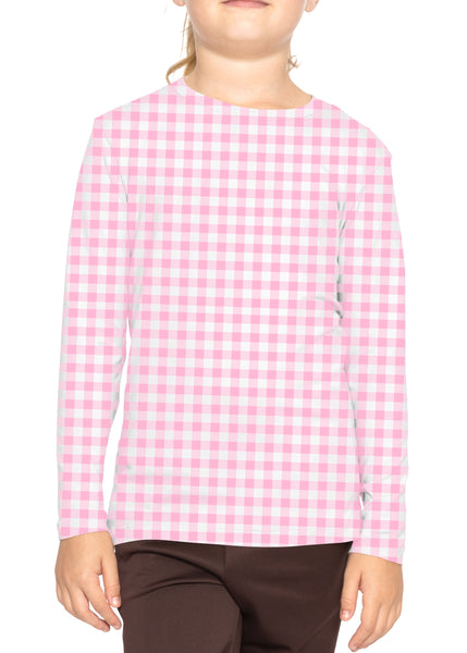 Youth Girl's Oh So Soft Long Sleeve Crew Neck Top Prints