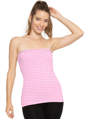 Women's & Plus Long Length Tube Top Even More Colors