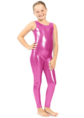 Teamwear Girl's Cotton Tank Unitard