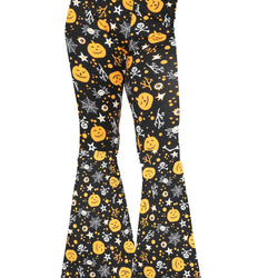 Girl's Stretch Bell Bottoms Flare Pants