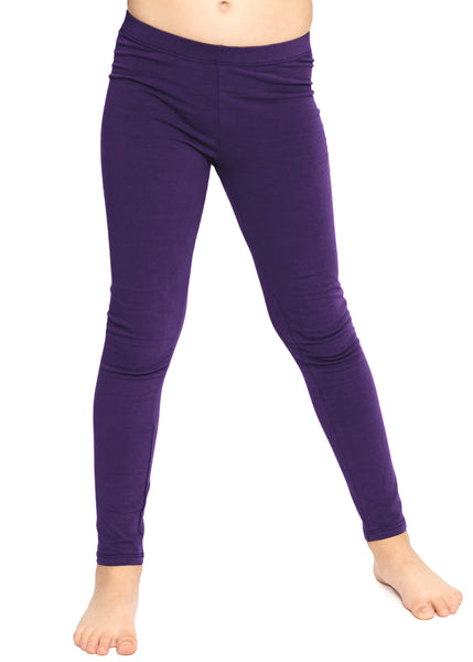 Oh So Soft Solid Youth Girl's Leggings