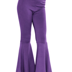 Girl's Stretch Bell Bottoms Flare Pants
