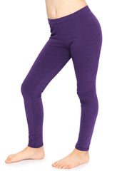 Girl's Cotton Footless Leggings More Colors