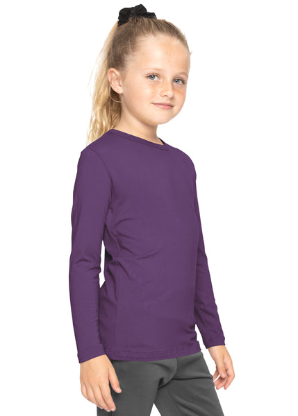 Youth Girls Oh So Soft Long Sleeve Crew Neck Top