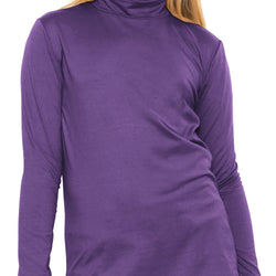 Youth Girl’s Oh So Soft Long Sleeve Mock Neck Top