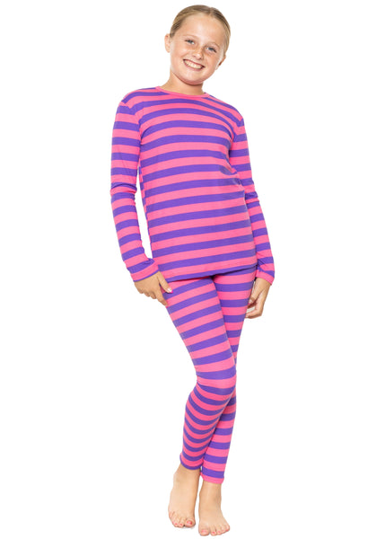 Oh So Soft Youth Girl's Long Sleeve Crew and Leggings Set, Includes Top and Bottom PRINTS