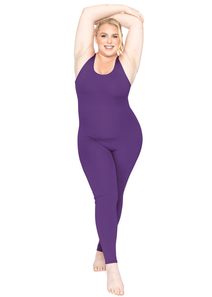 Women's Plus Size Teamwear Cotton Tank Unitard