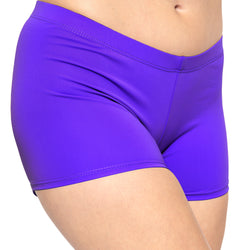 Women's and Plus Size Nylon Booty Shorts