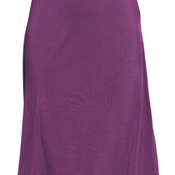 Women's Comfortable Flowy Airy A-Line Knee Length Light Weight Skirt