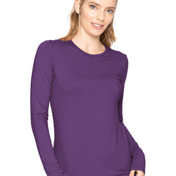 Women's and Plus Oh So Soft Long Sleeve Crew Neck Top