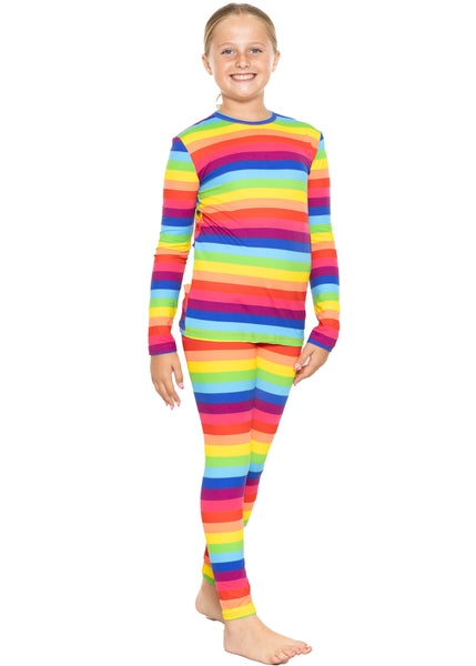 Oh So Soft Youth Girl's Long Sleeve Crew and Leggings Set, Includes Top and Bottom PRINTS
