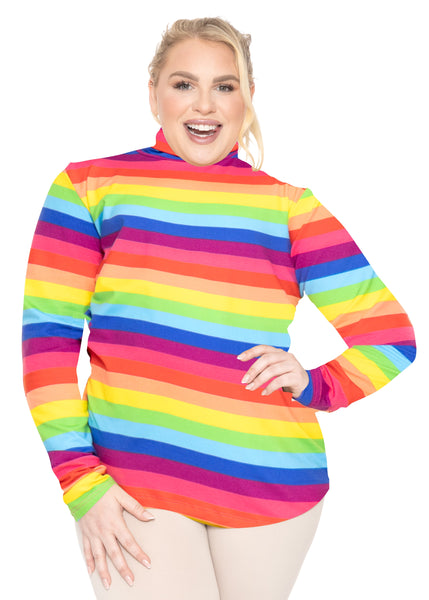 Women's Plus Size and Regular Long Sleeve Turtleneck