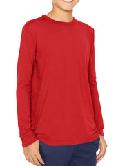 Boy's Oh So Soft Long Sleeve Top More Colors
