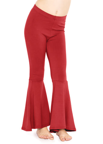 Girl's Stretch Bell Bottoms Flare Pants Even More Colors