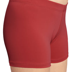 Girl's Nylon Spandex Stretch Booty Shorts