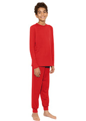 Youth Boys' Oh So Soft Jogger Set with Long Sleeve Crew Neck Top
