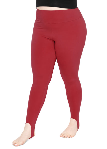 Oh So Soft High Waist Stirrup Leggings, Lightweight and Durable, Multiple Colors for Women and Plus Size