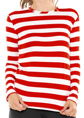 Women's and Plus Oh So Soft Long Sleeve Crew Neck Top More Colors
