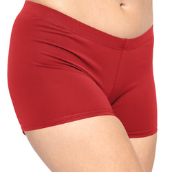 Women's and Plus Size Nylon Booty Shorts