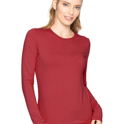 Women's and Plus Oh So Soft Long Sleeve Crew Neck Top