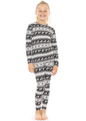 Oh So Soft Youth Girl's Long Sleeve Crew and Leggings Set, Includes Top and Bottom More PRINTS