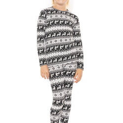 Oh So Soft Youth Girl's Long Sleeve Crew and Leggings Set, Includes Top and Bottom PRINTS