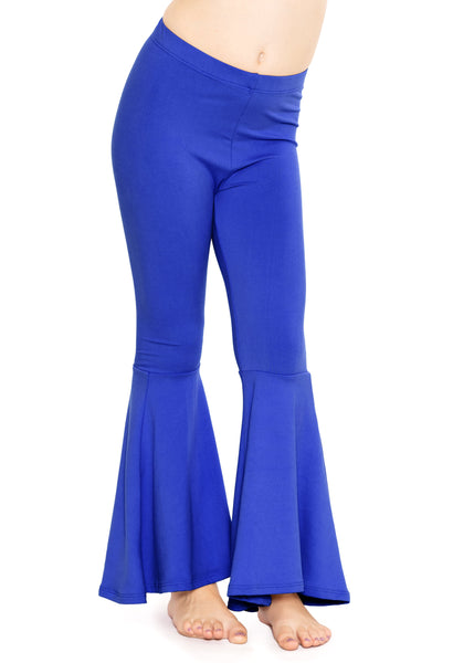 Girl's Stretch Bell Bottoms Flare Pants