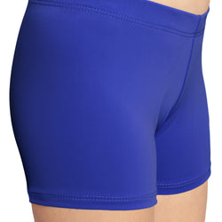 Girl's Nylon Spandex Stretch Booty Shorts