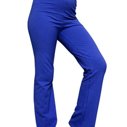 Girl's Cotton High Rise Everyday Straight Leg Yoga Pants – Youth Sizes for Little to Big Kids