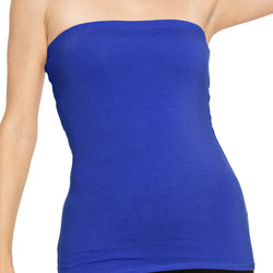 Women's & Plus Long Length Tube Top