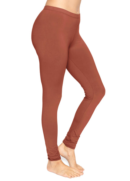 Women's Plus Size Full Length Cotton Leggings