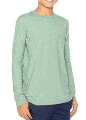 Boy's Oh So Soft Long Sleeve Top More Colors