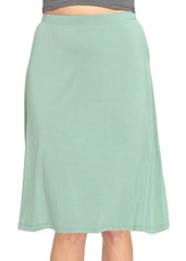 Knee Length A-Line Flowy Skirt