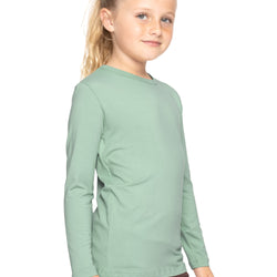 Youth Girls Oh So Soft Long Sleeve Crew Neck Top