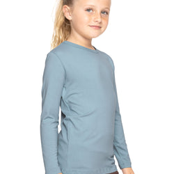 Youth Girls Oh So Soft Long Sleeve Crew Neck Top