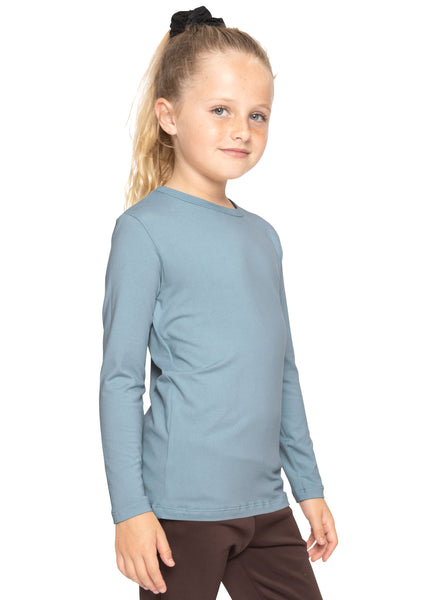 Youth Girls Oh So Soft Long Sleeve Crew Neck Top