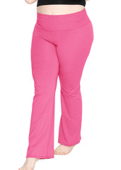 Women's Foldover Plus Size Yoga Pants