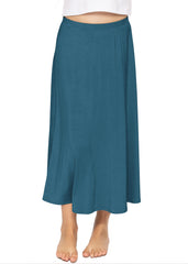 Youth Girl's Flowy A-Line Skirt Ankle Length More Colors