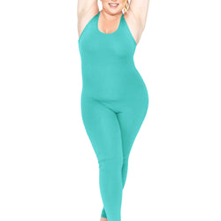 Women's Plus Size Teamwear Cotton Tank Unitard