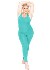 Women's Plus Size Teamwear Cotton Tank Unitard