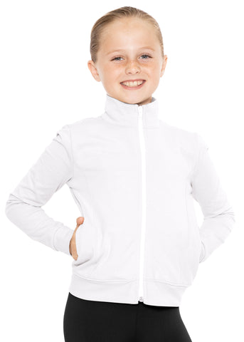 Girl's Dance Cheer Cotton Warm Up Jacket
