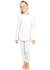 Oh So Soft Youth Girl's Long Sleeve Crew and Leggings Set, Includes Top and Bottom More Colors!