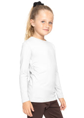 Youth Girls Oh So Soft Long Sleeve Crew Neck Top More Colors