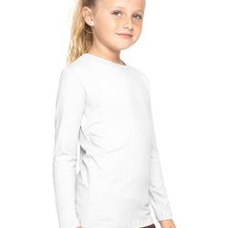 Youth Girls Oh So Soft Long Sleeve Crew Neck Top